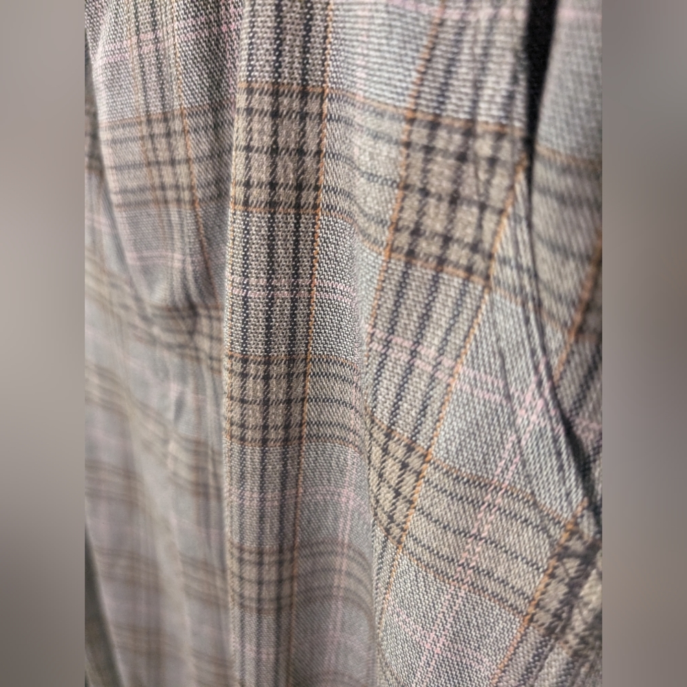 Madewell Plaid Trouser Pants 🤎 View 3